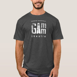 Gris del brezo de la camiseta de los hombres del
