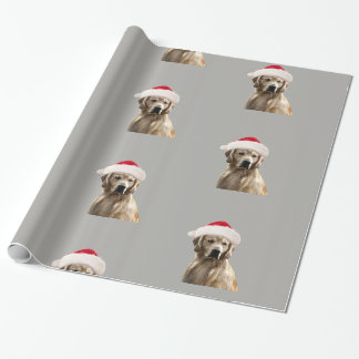 Gris del papel del papel de regalo del gorra de
