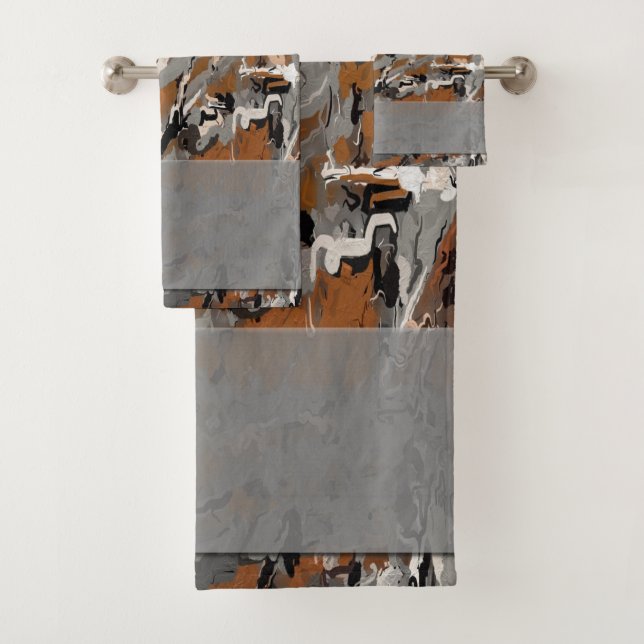 Gris, negro y abstracto de caramelo (In situ)