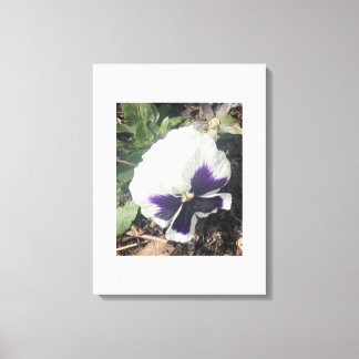 gris para hoy Impresión floral blanca