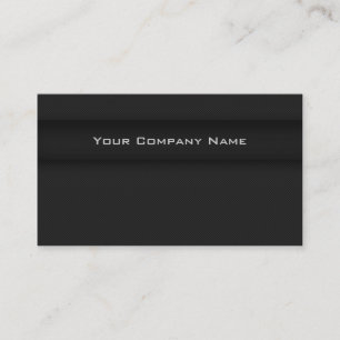 Gris profesional del negro de la tarjeta de visita