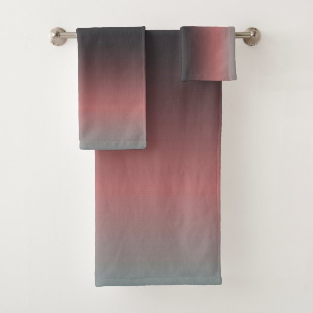 Gris, rosa, gradiente negro, Ombre. (In situ)