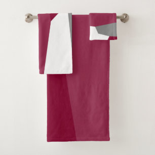 Gris rosa y blanco fucsia