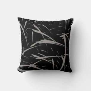 Gris Strokes con almohada de fondo negro