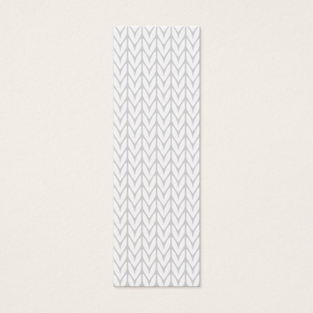 Gris Yarn Chevrons Knit Style (Frente)