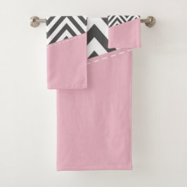 Gris Zigzag, Gris Chevron, Zigzag Pattern, Rosa