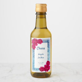 Grises de color de agua Elegancia + Flores rosas