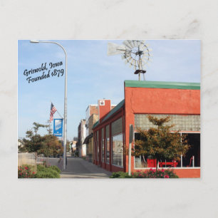 Griswold, postal de molino de viento de Iowa