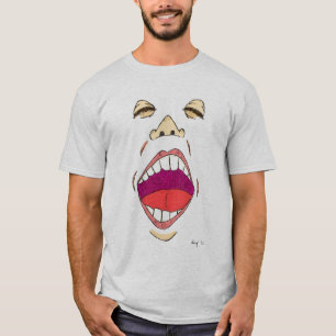"Grito" Camiseta básica para adultos