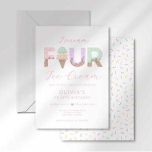 Grito Cuatro Invitaciones A La Fiesta De Cumpleaño