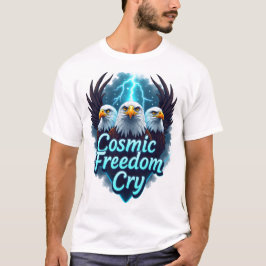 Grito de Libertad Cósmica — Camiseta Triple Eagle 