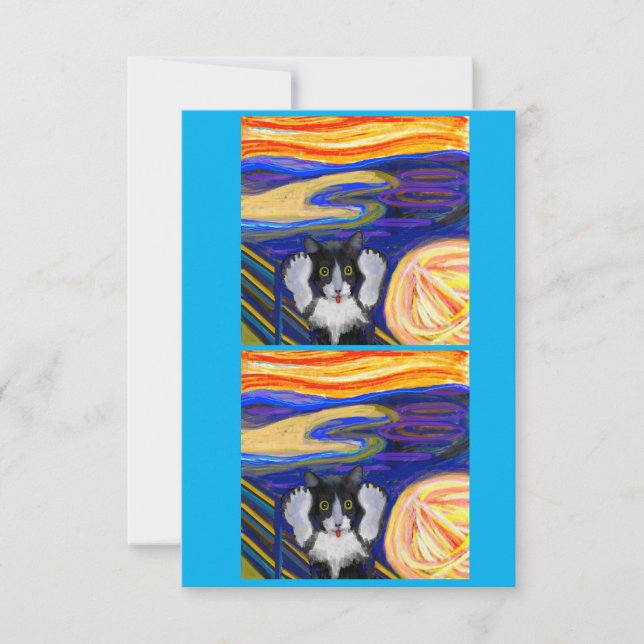 Grito de Sheba, tarjeta de arte de parodia (Anverso)