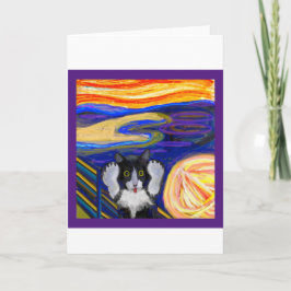 Grito de Sheba, tarjeta de arte parodia