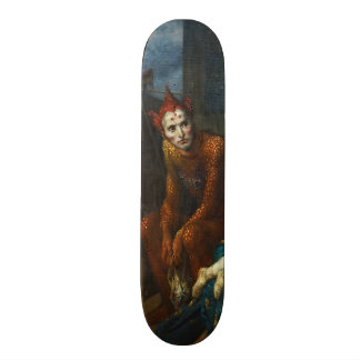 grito del payaso en cubierta del monopatín