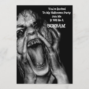 Gritos de invitación de Halloween