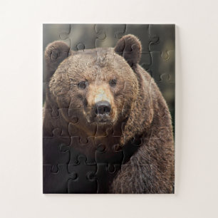 GRIZZLY BEAR JIGSAW PUZZLE