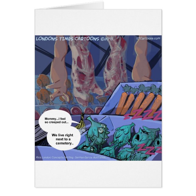 Grocery Graveyards Vegan Funny (Frente)