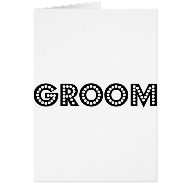 Groom (Frente)