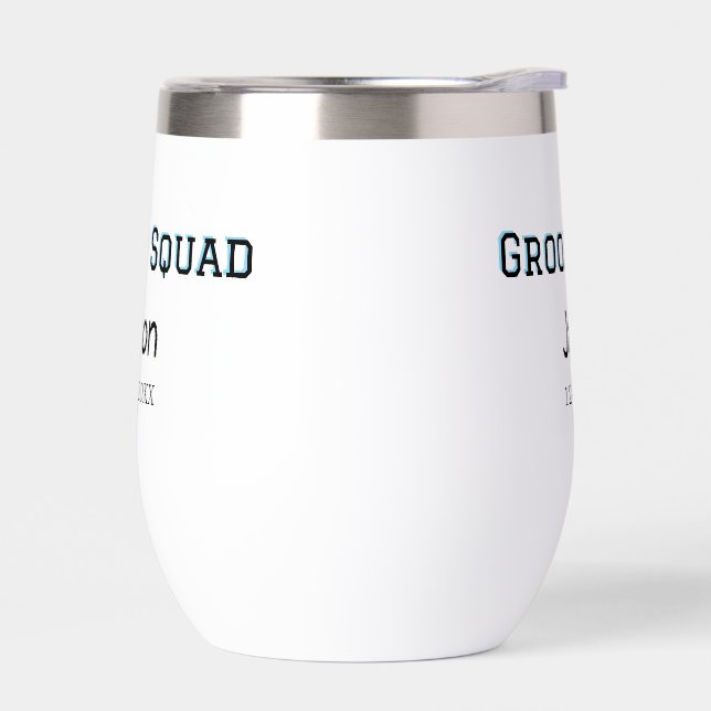 Groom Squad groomsman despedida de soltera agregar (Izquierdo)