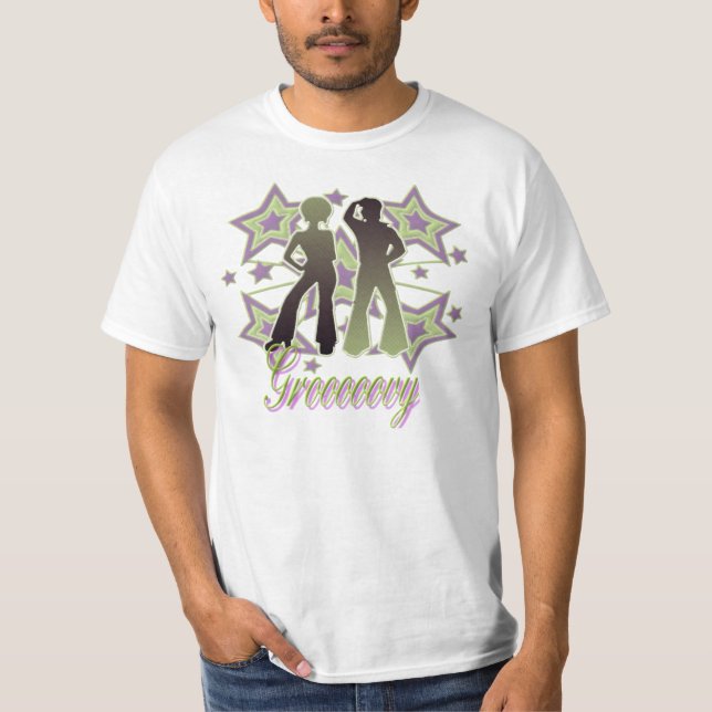 Grooooovy - camiseta del valor (Anverso)