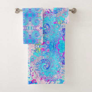 Groovy Abstracto Retro Azul Huevo de Robin Torbell