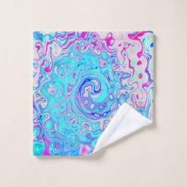 Groovy Abstracto Retro Azul Huevo de Robin Torbell