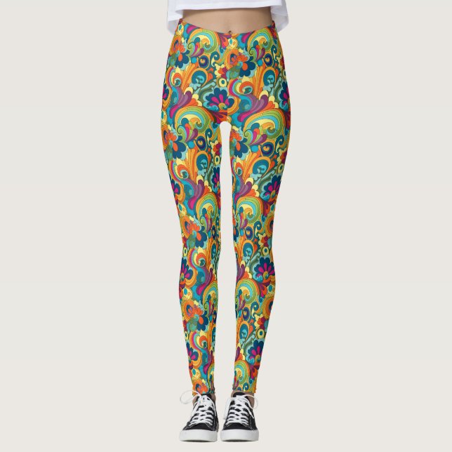 Groovy Art Leggings (Anverso)