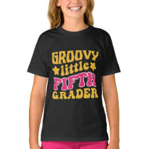 Groovy Fifth Grader Regresa A La Camiseta Escolar