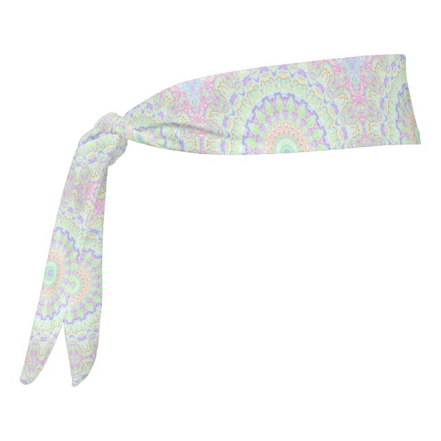 Groovy Funky Boho Hippie Rainbow Resumen Mandala (Girar 270)