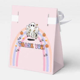 Groovy Ghost Halloween cajas de favores