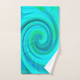Groovy Guay Resumen Aqua Liquid Art Swirl