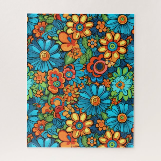 Groovy Hippie Puzzle (Vertical)
