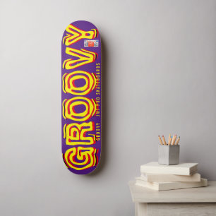 GROOVY JMT OFICIAL Tabla de Skateboard 7 3/4"