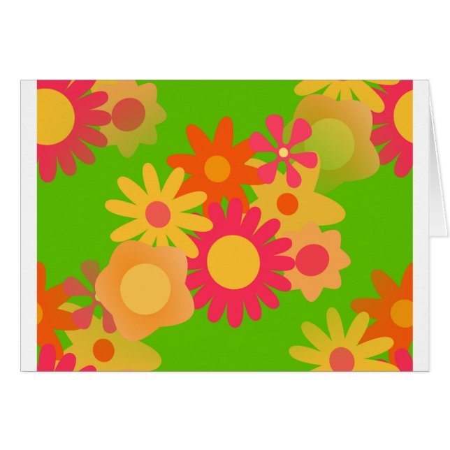 groovy mod floral (Anverso (Horizontal))