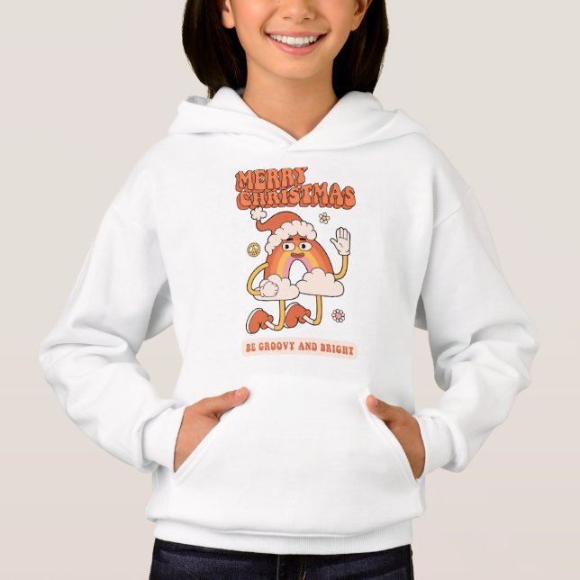 Groovy Navidades arcoiris - Sean brillantes y merr (Anverso)