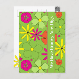 Groovy New Digs Dirección Invitación en movimiento