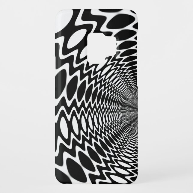 Groovy Peace Soundwaves BW Ver.2. Funda Galaxy S3 (Reverso)