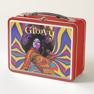 Groovy Retro Lunch Box