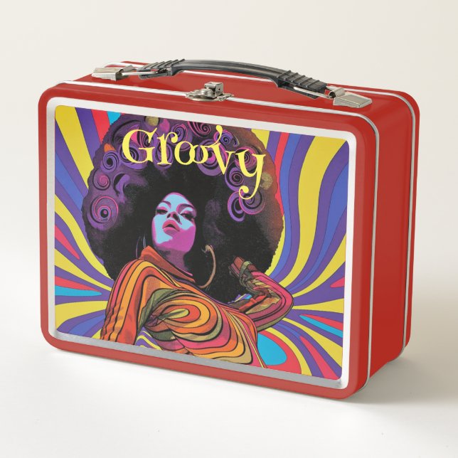 Groovy Retro Lunch Box (Anverso)