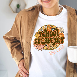Groovy Retro Personalizable camiseta