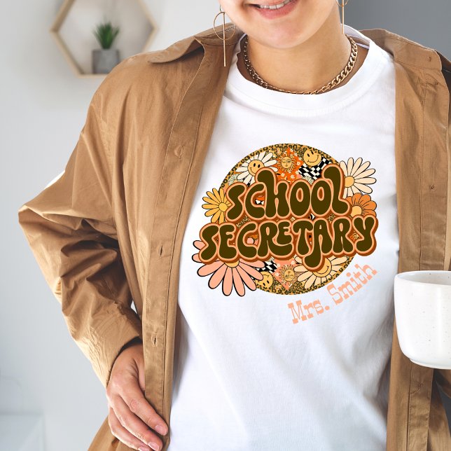 Groovy Retro Personalizable camiseta (Subido por el creador)