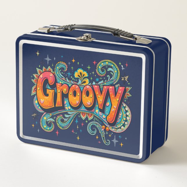 Groovy Retro Psicodelic 70 Funky Arte Hippie (Anverso)