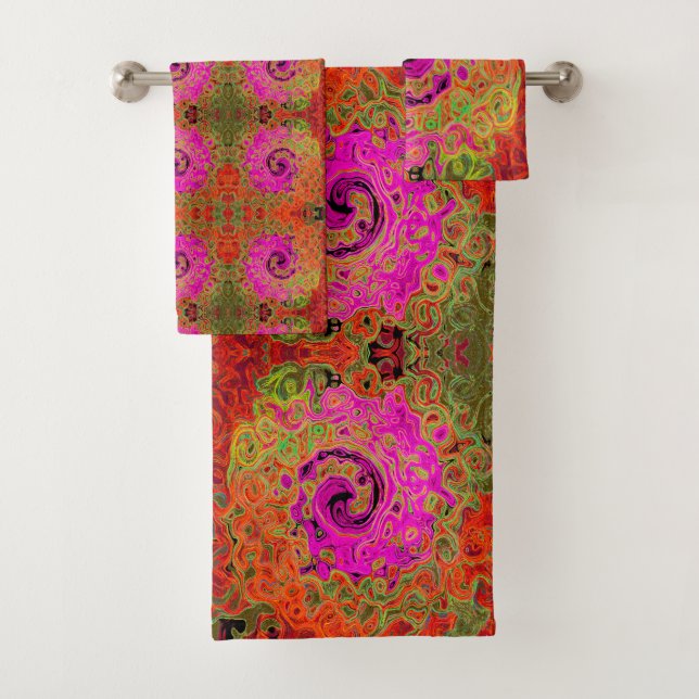 Groovy Rosado Caliente Resumen Remoto Líquido (In situ)