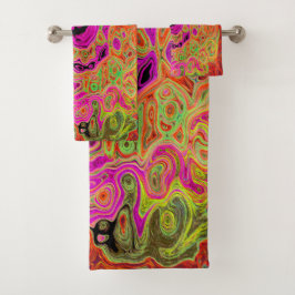 Groovy Rosado Caliente Resumen Remoto Líquido