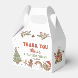 Groovy Santa Navidades Caja de Favor del partido d