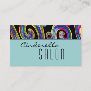 Groovy Swirls ~ Tarjetas de presentación UNISEX