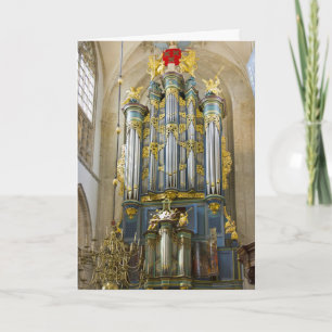 Grote Kerk, Breda, tarjeta de agradecimiento