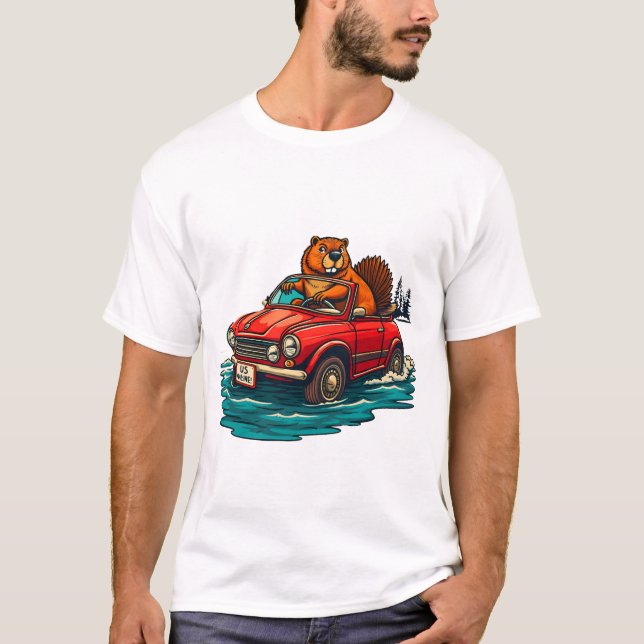 GROUNDHOG conoce la naturaleza: Ce de camisetas im (Anverso)