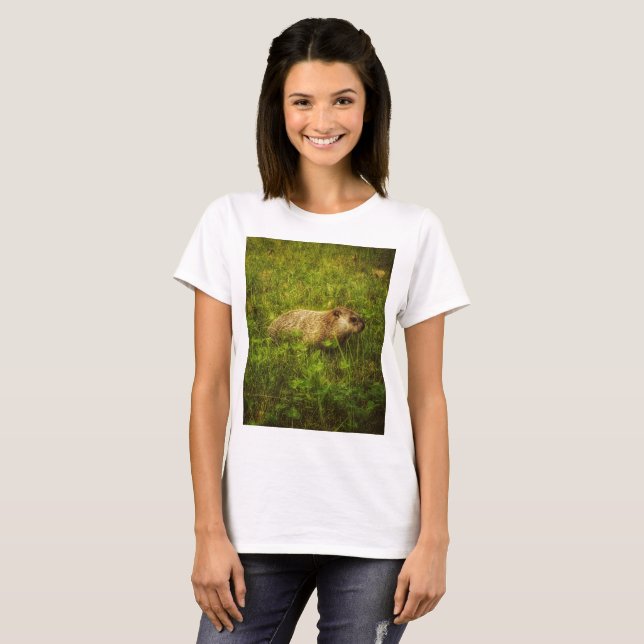 Groundhog en una camiseta de campo (Anverso completo)