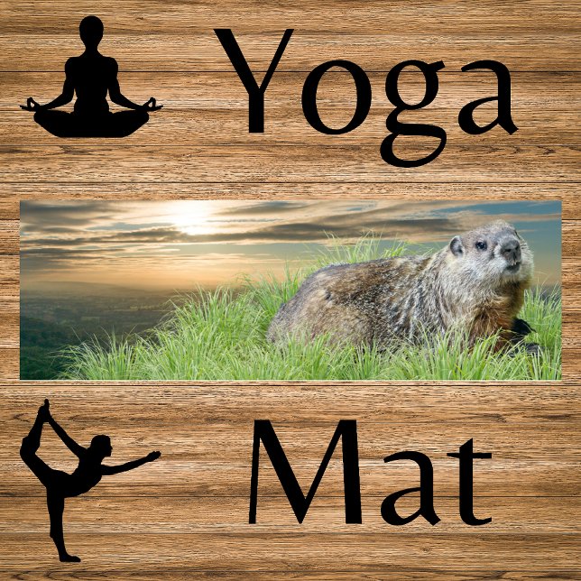 Groundhog Sunrise Yoga Mat (Subido por el creador)